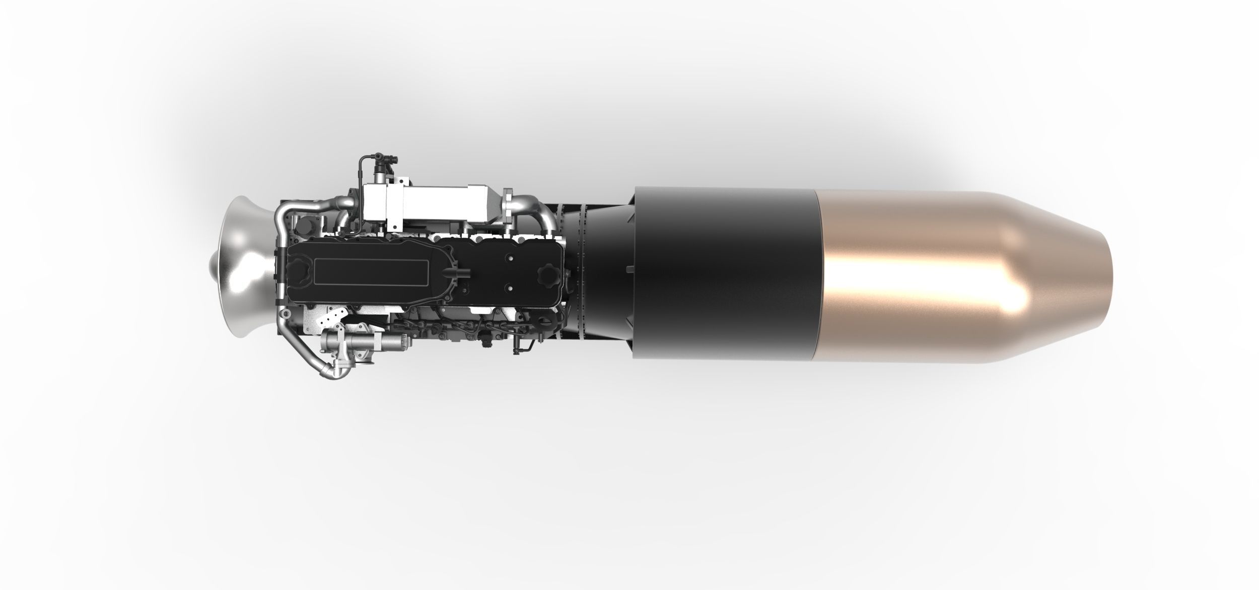 Jet engine 5 3D model_6