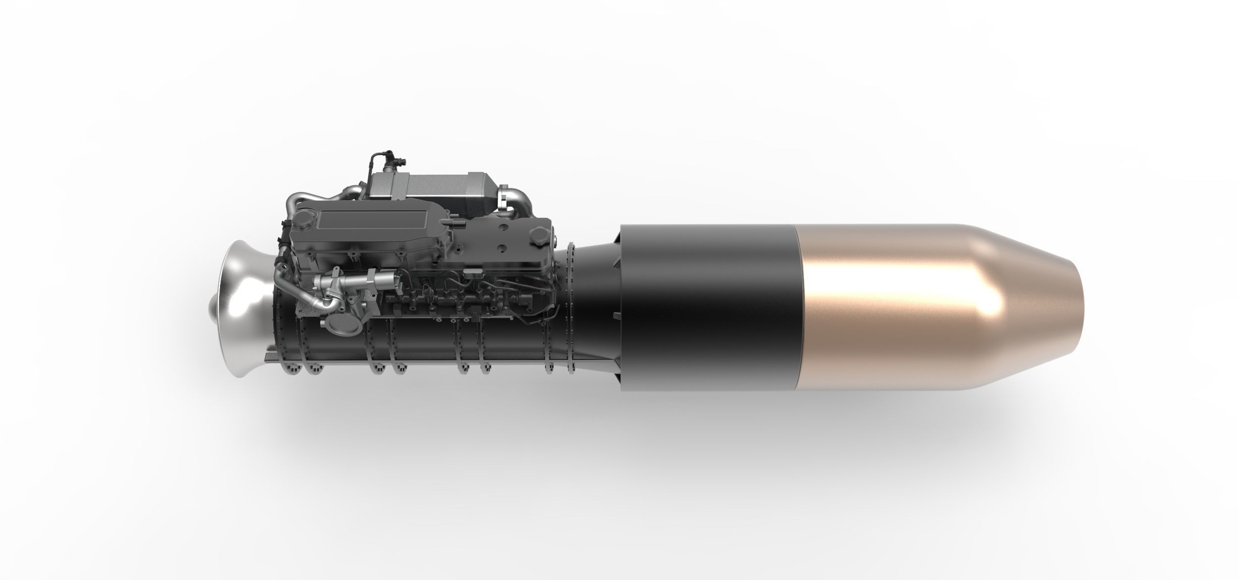 Jet engine 5 3D model_5