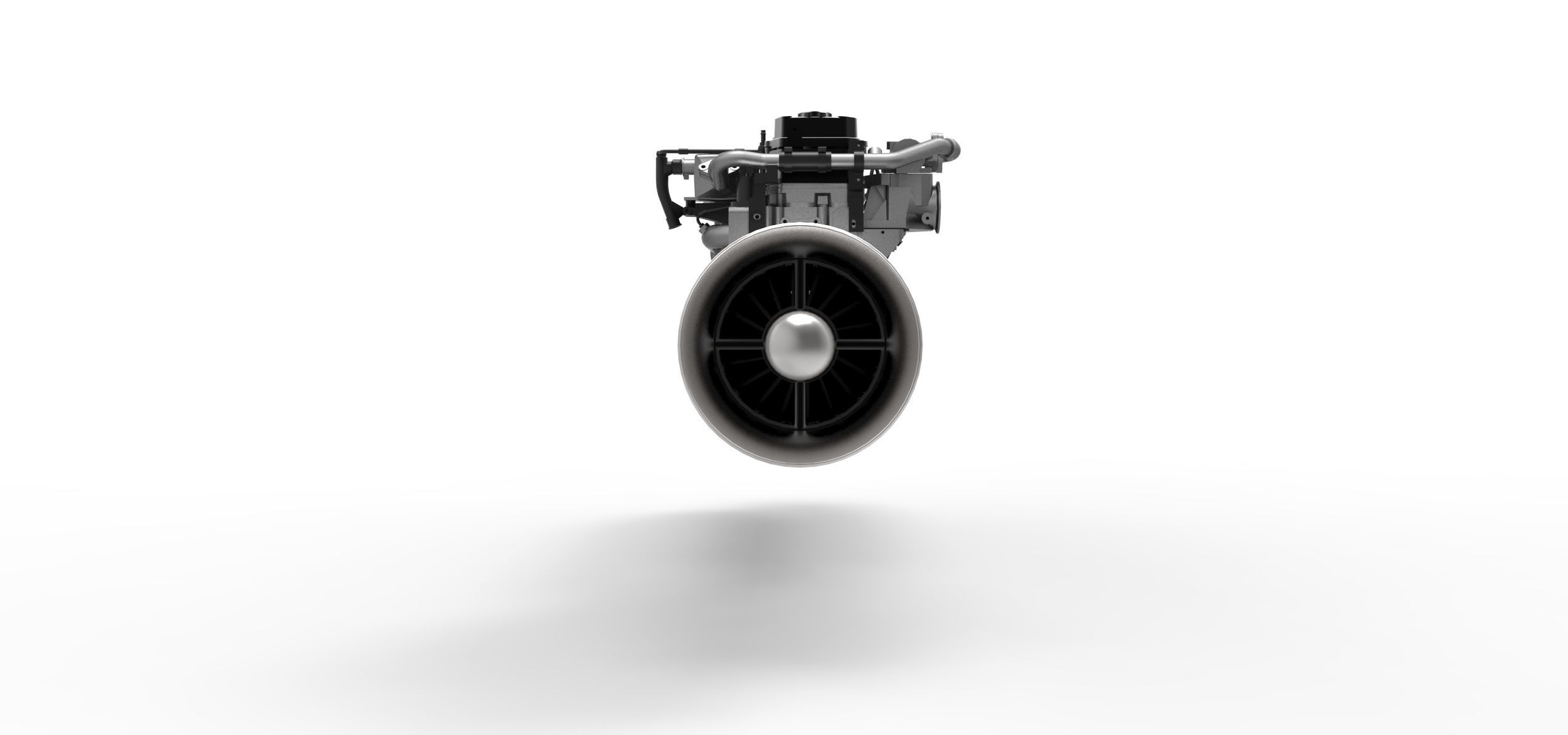 Jet engine 5 3D model_3