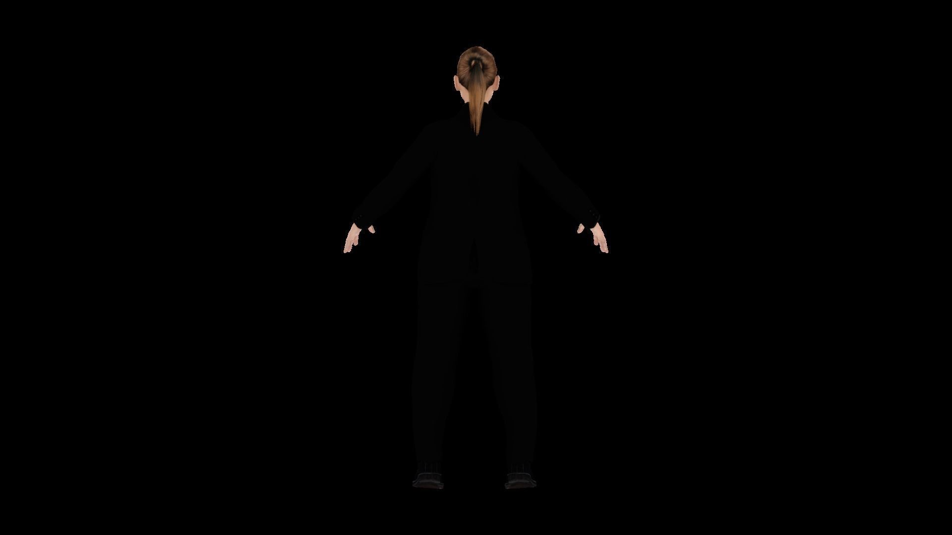 Model 9 man in suit 3D model_3