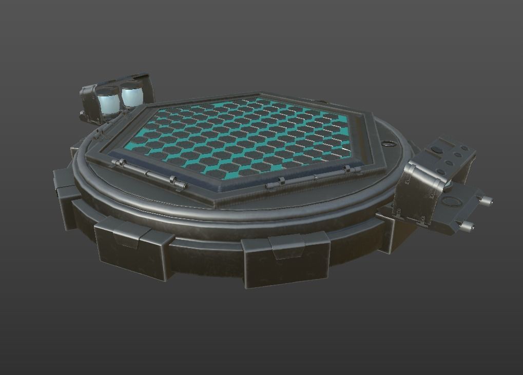 SCI-FI PLATFORM 2 3D model_5