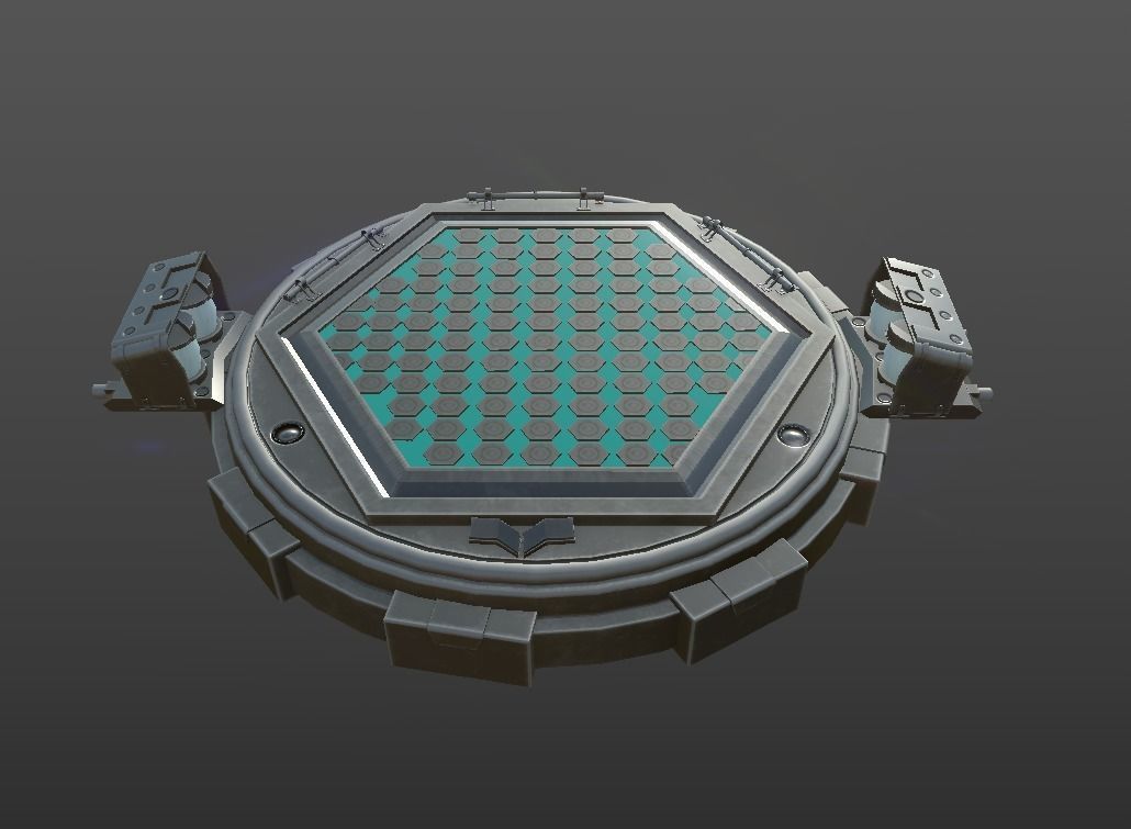 SCI-FI PLATFORM 2 3D model_3