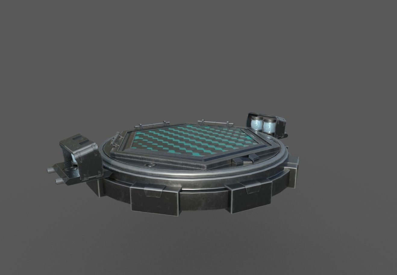 SCI-FI PLATFORM 2 3D model_2