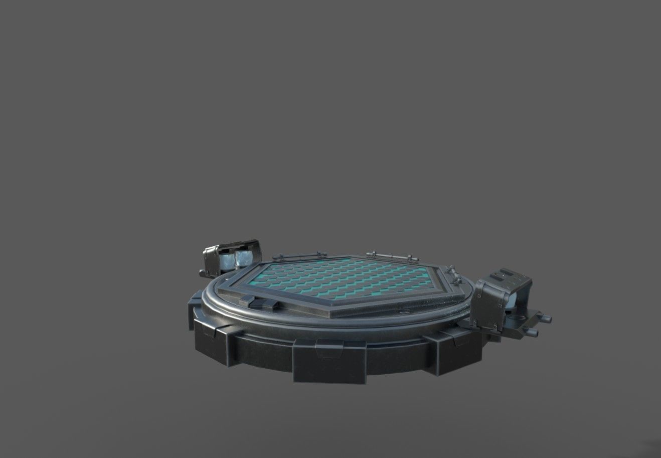 SCI-FI PLATFORM 2 3D model_1