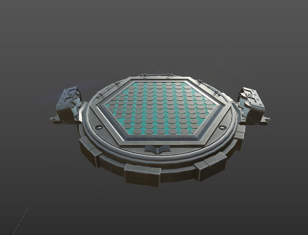 SCI-FI PLATFORM 2 3D model_7