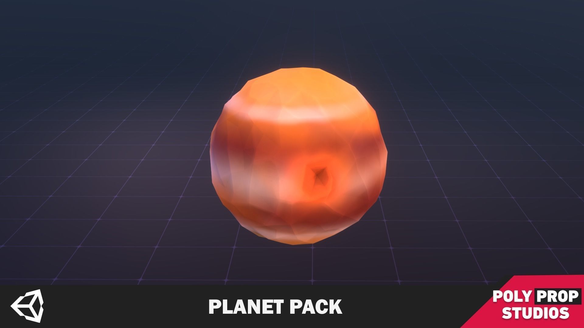 Planet Pack Low-poly 3D model_5