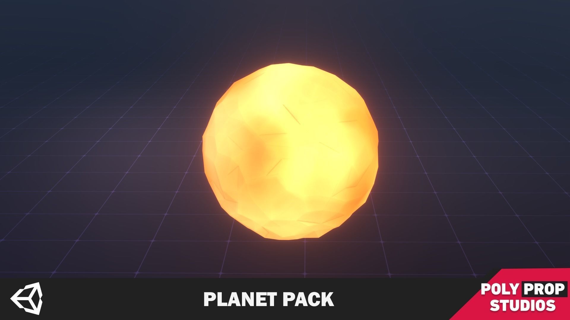 Planet Pack Low-poly 3D model_7