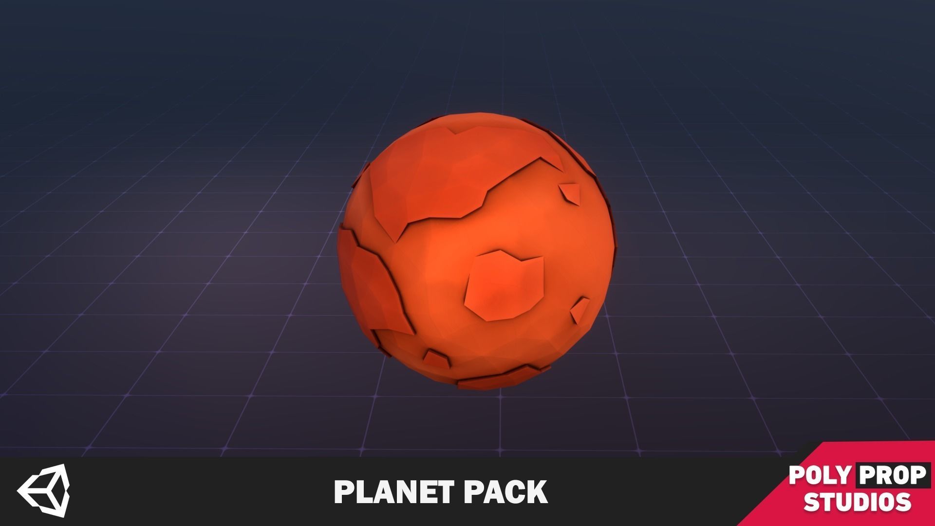 Planet Pack Low-poly 3D model_8