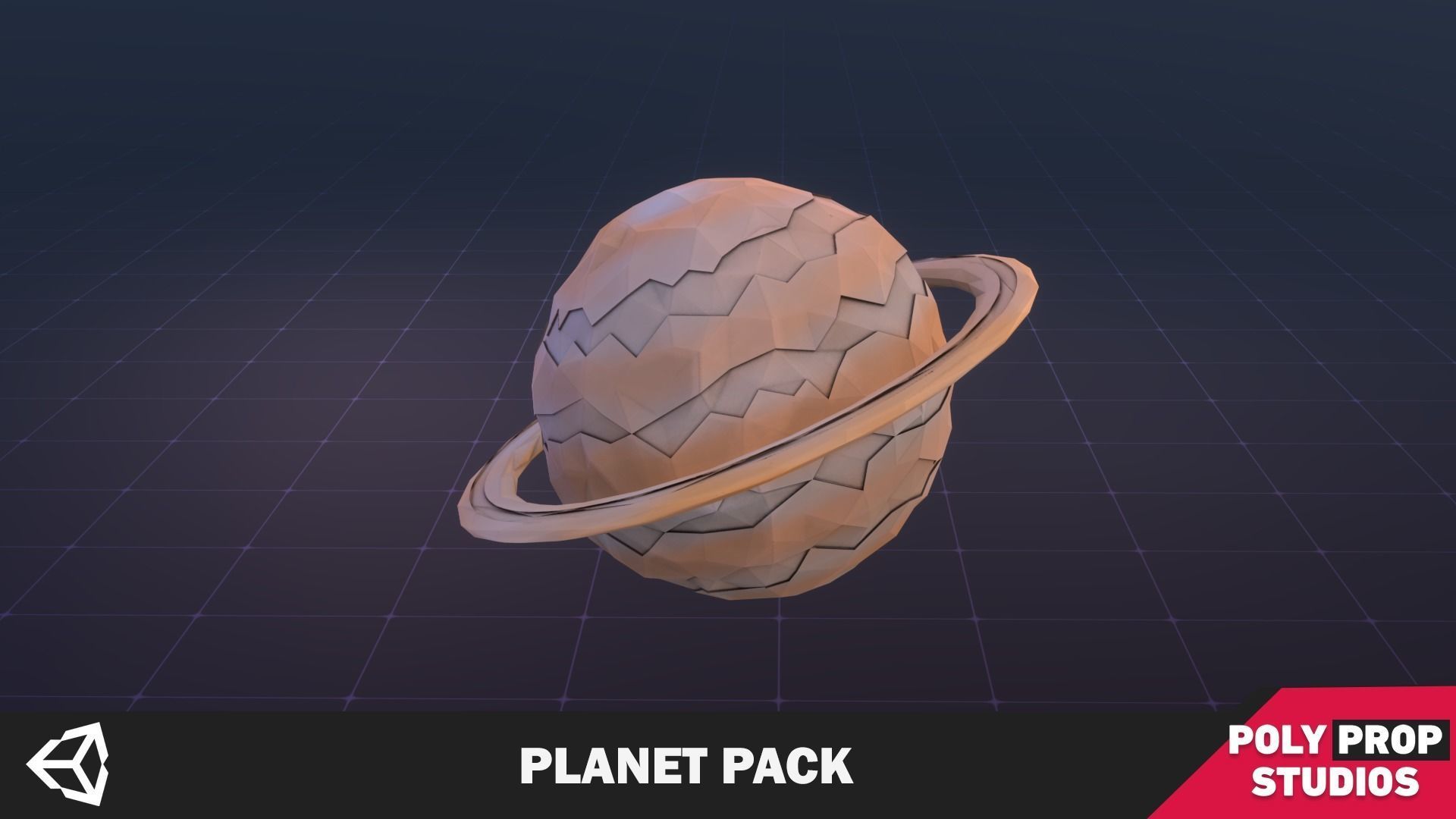 Planet Pack Low-poly 3D model_9