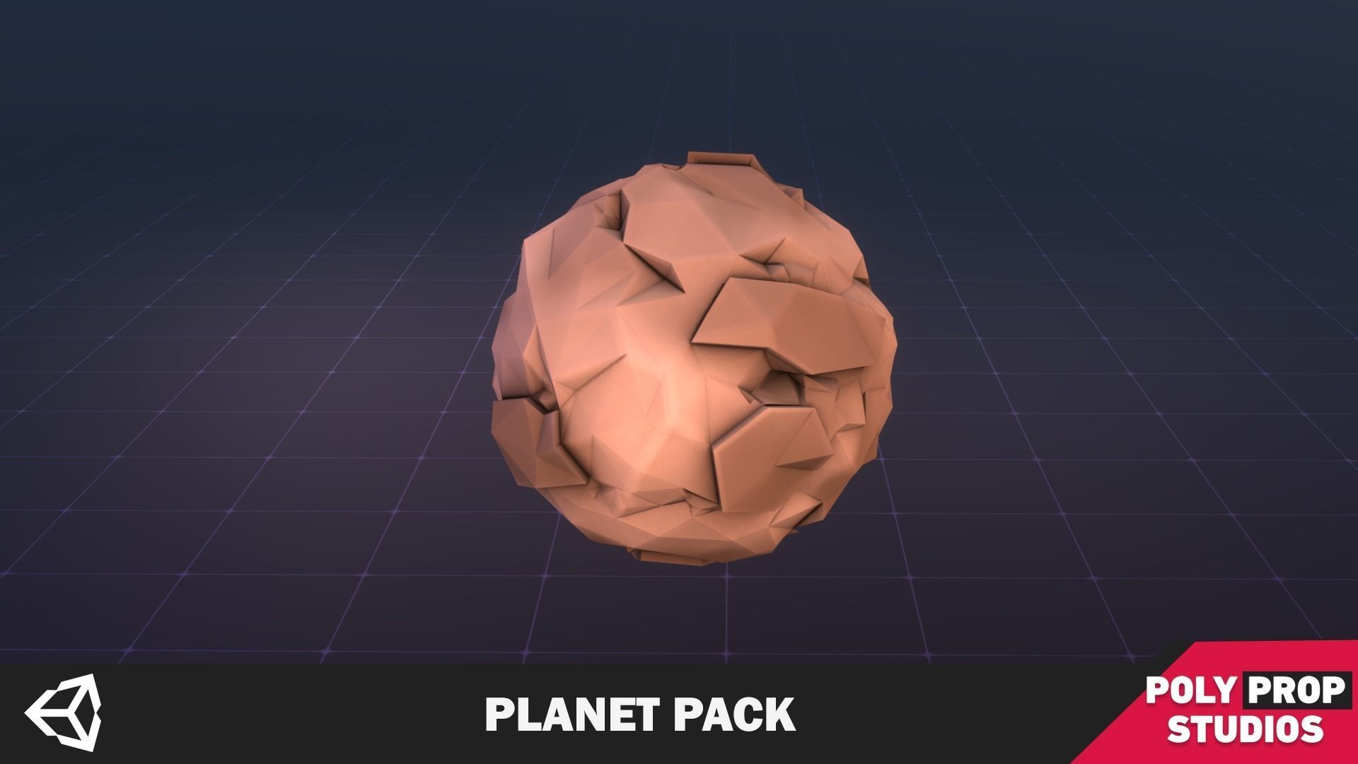 Planet Pack Low-poly 3D model_2