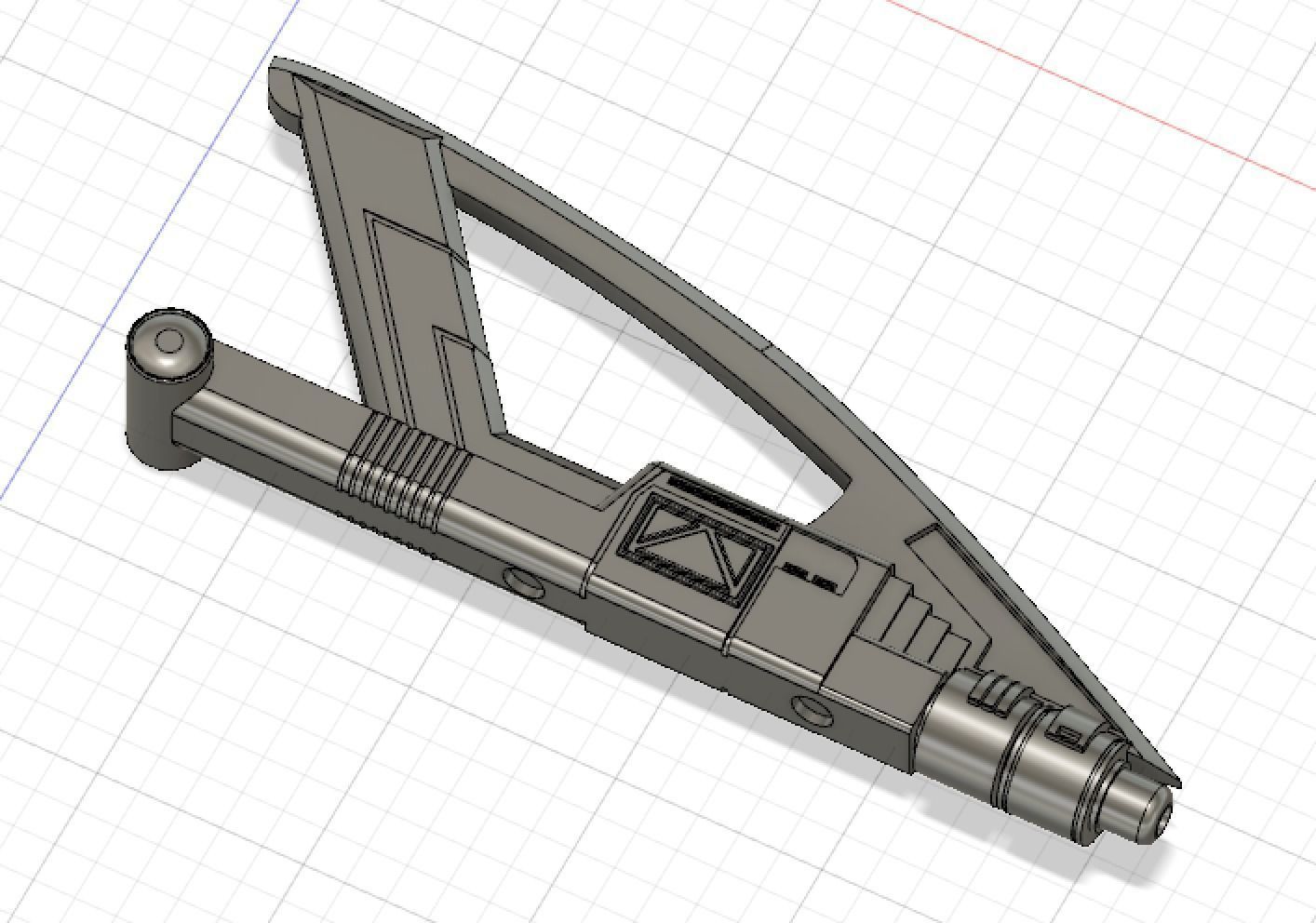 Astro Blaster - Power Rangers 3D print model_3