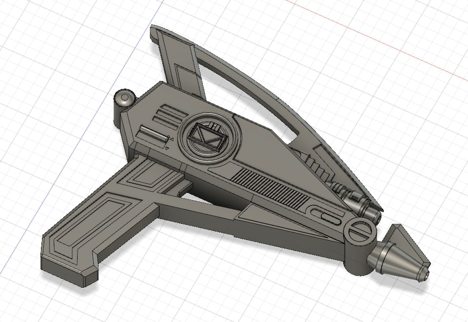 Astro Blaster - Power Rangers 3D print model_1