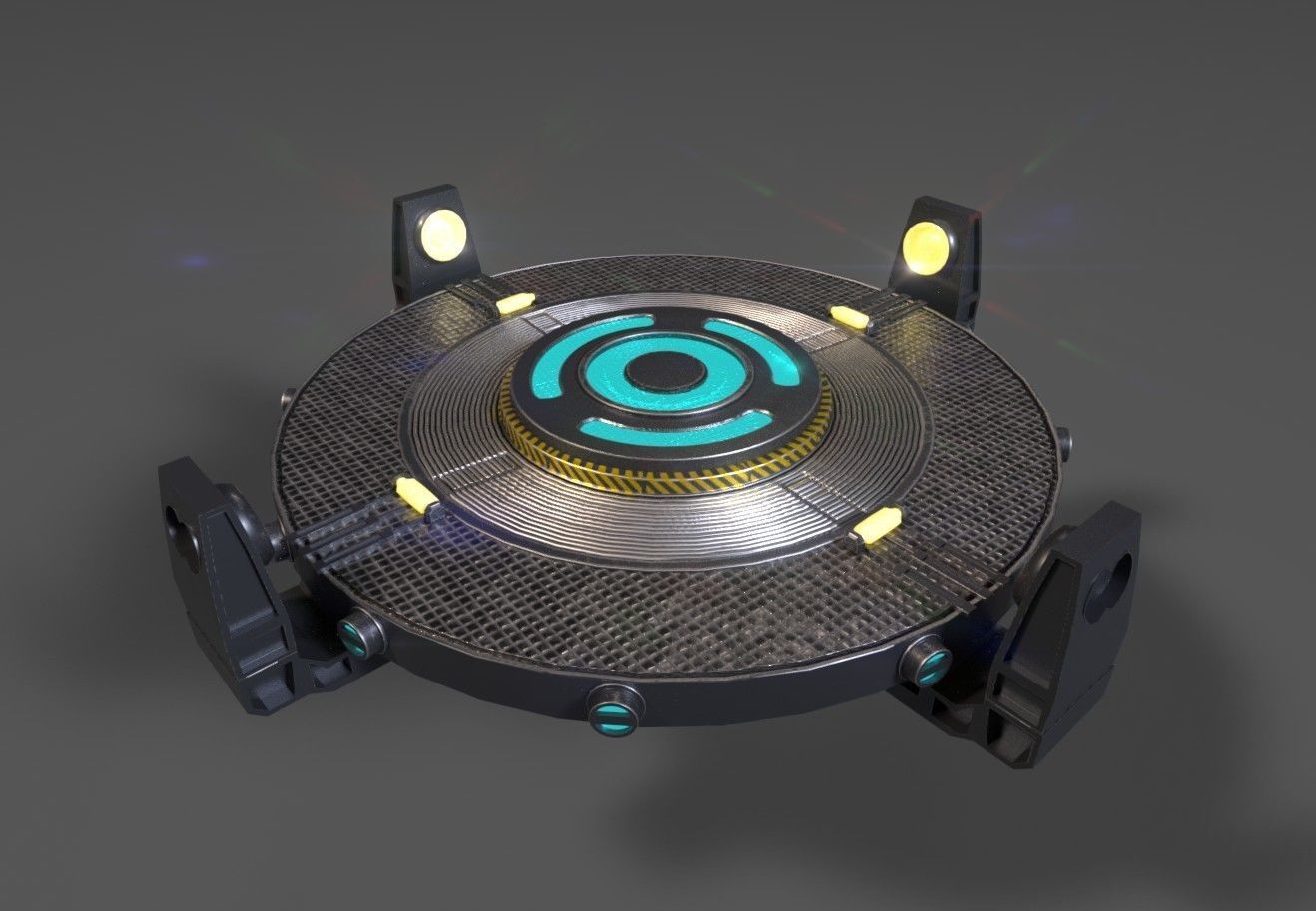 SCI-FI PLATFORM 3 3D model_1