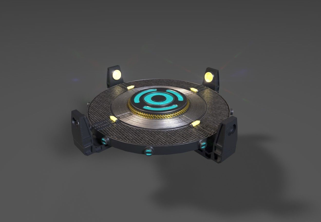 SCI-FI PLATFORM 3 3D model_2