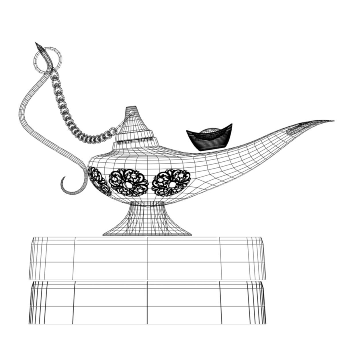 Magic Lamp 3D model_5