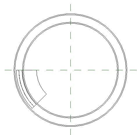 Revit round table family Wood 3D model_4