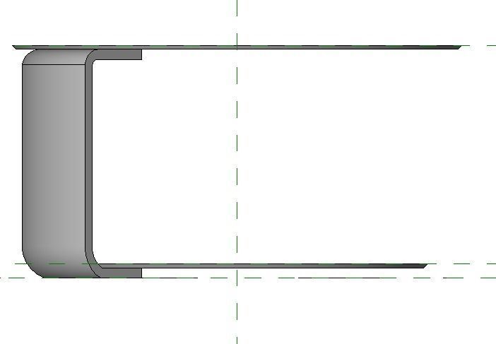 Revit round table family Wood 3D model_2