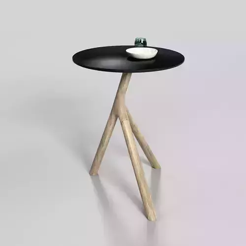 STORK side table Low-poly 3D model