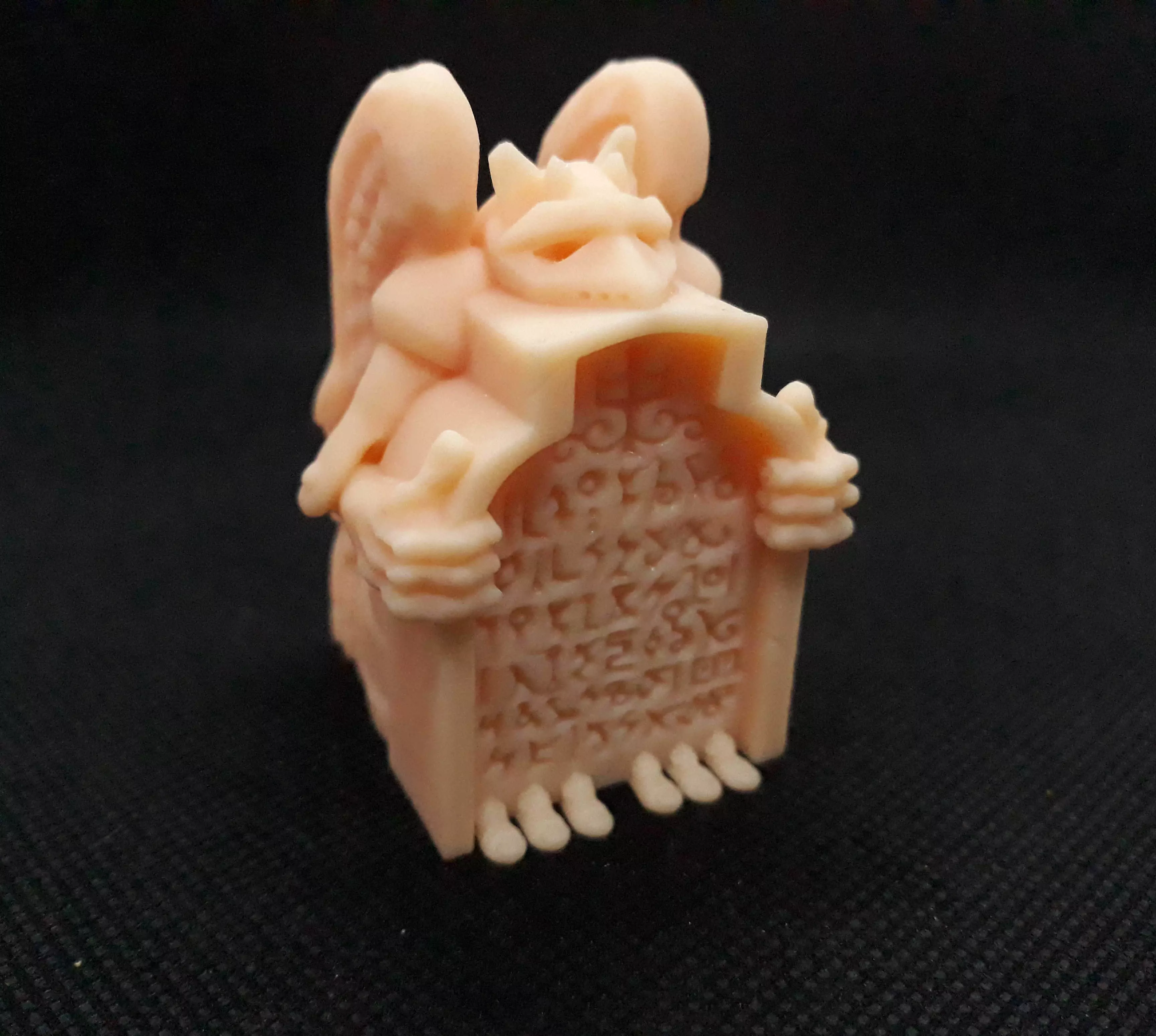 Gargoyle 3d print plastic toy with wings Free 3D print model