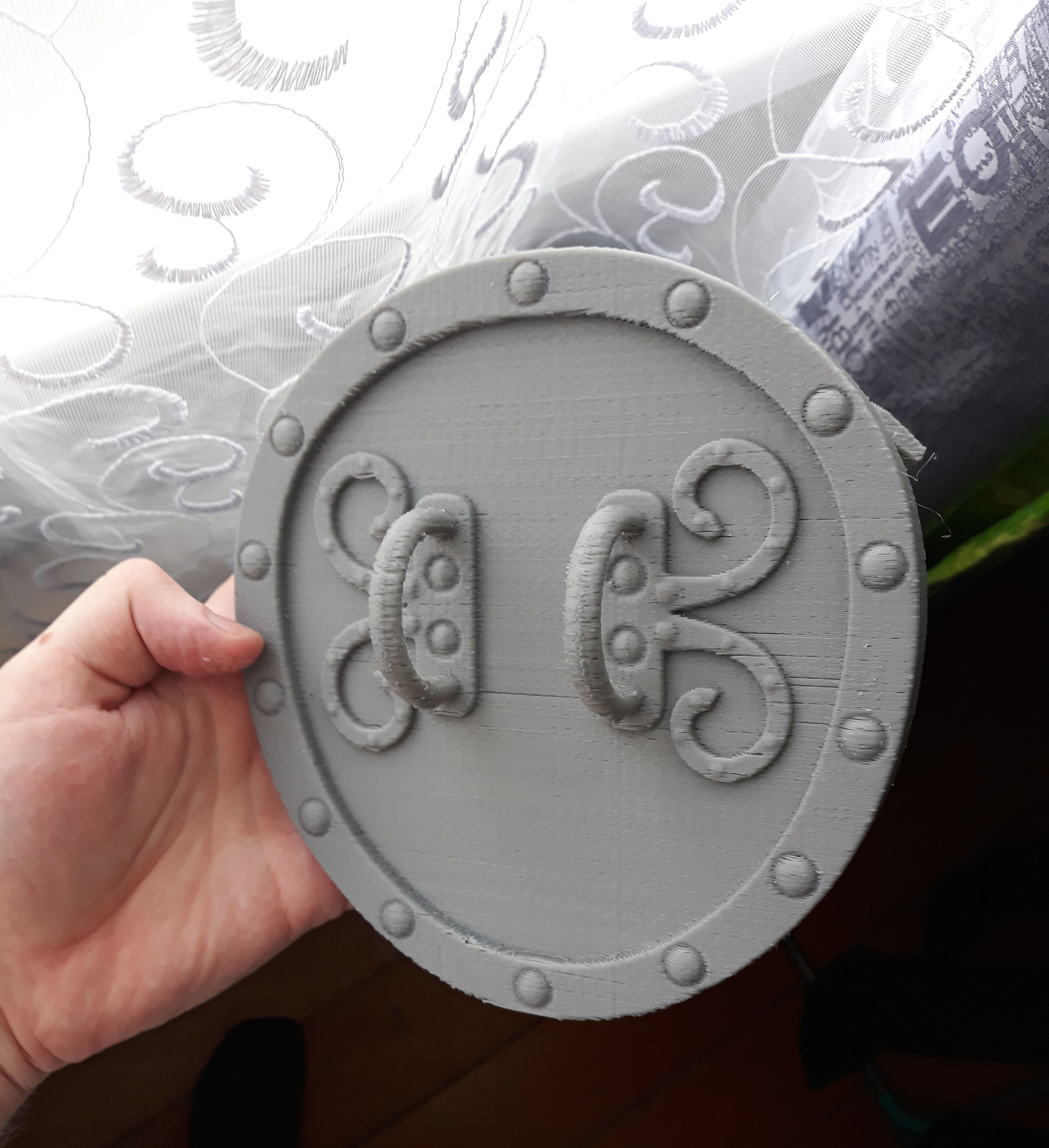 lion shield 3d print Free 3D print model_5