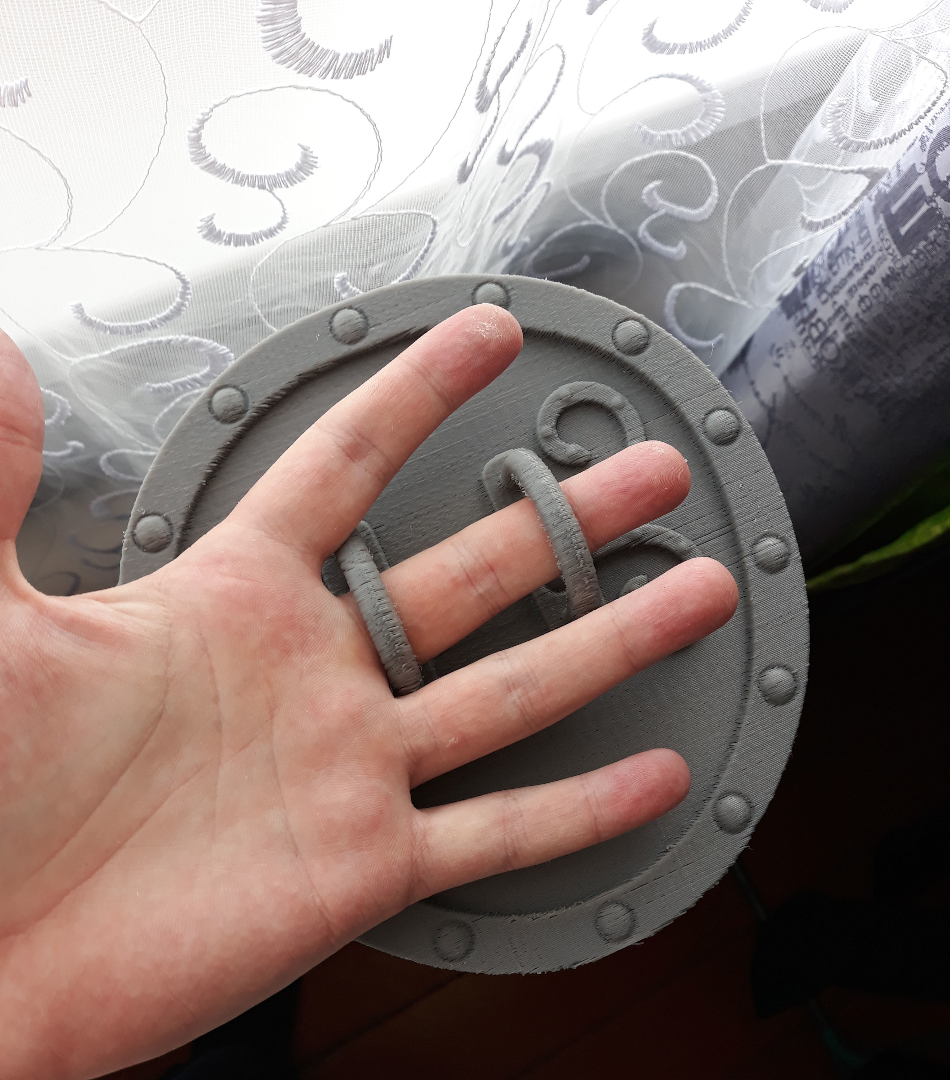 lion shield 3d print Free 3D print model_6