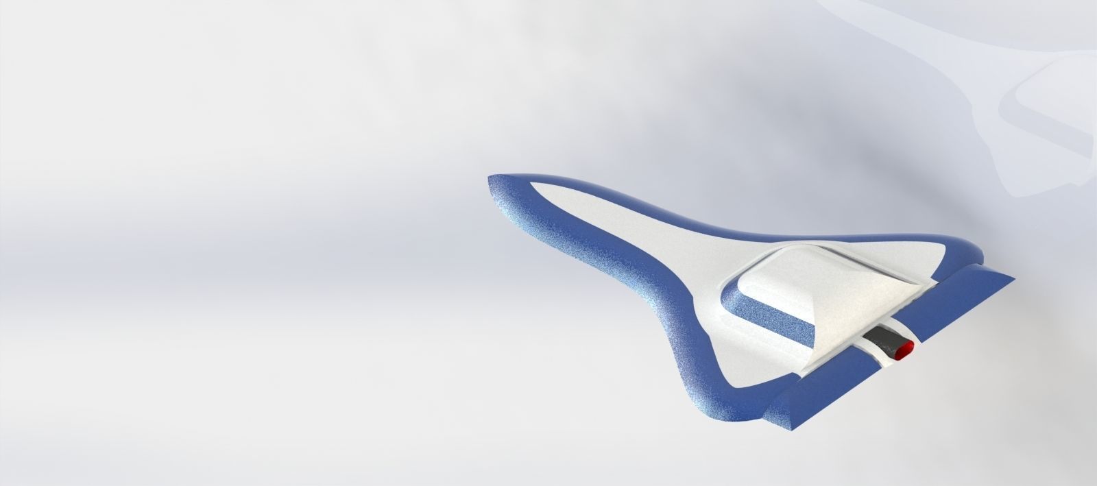 worlds fastest rc plane blue version Free 3D model_3