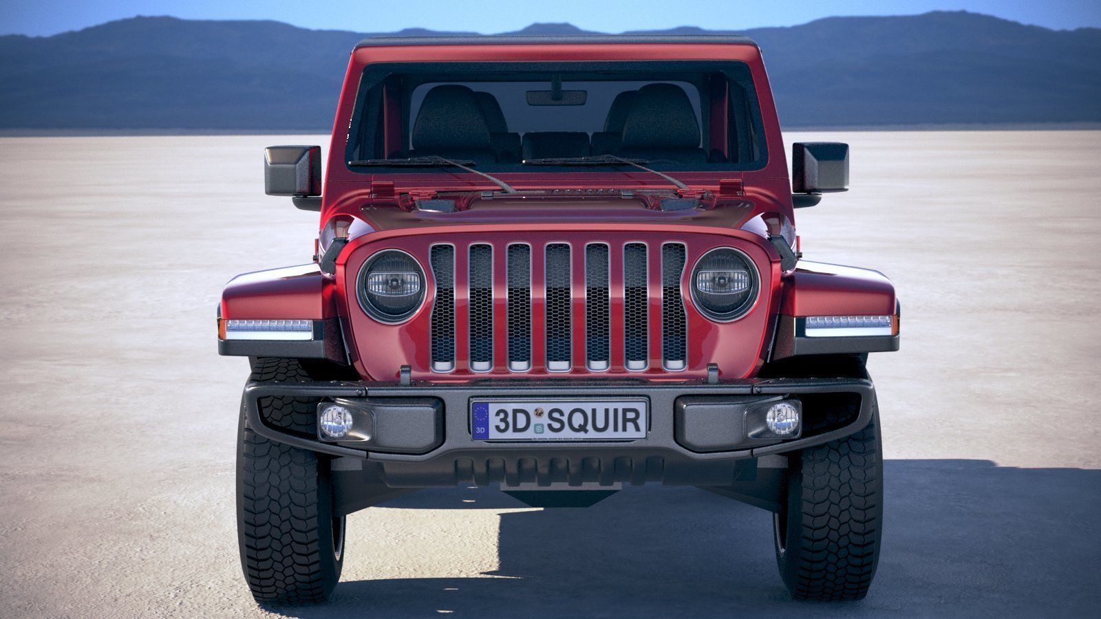 Jeep Wrangler Rubicon SoftTop 2019 3D model_12