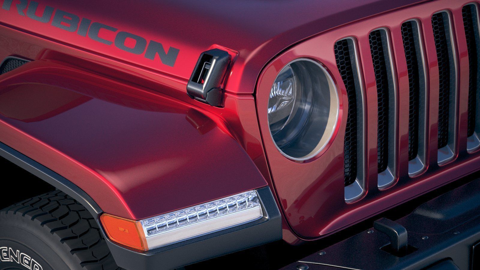 Jeep Wrangler Rubicon SoftTop 2019 3D model_18