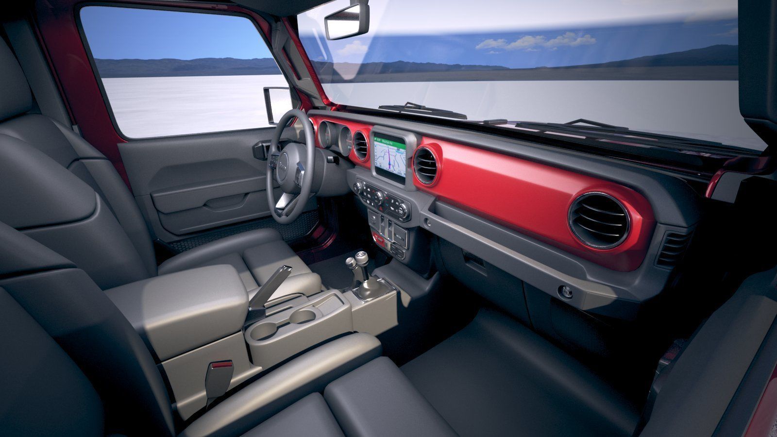 Jeep Wrangler Rubicon SoftTop 2019 3D model_5