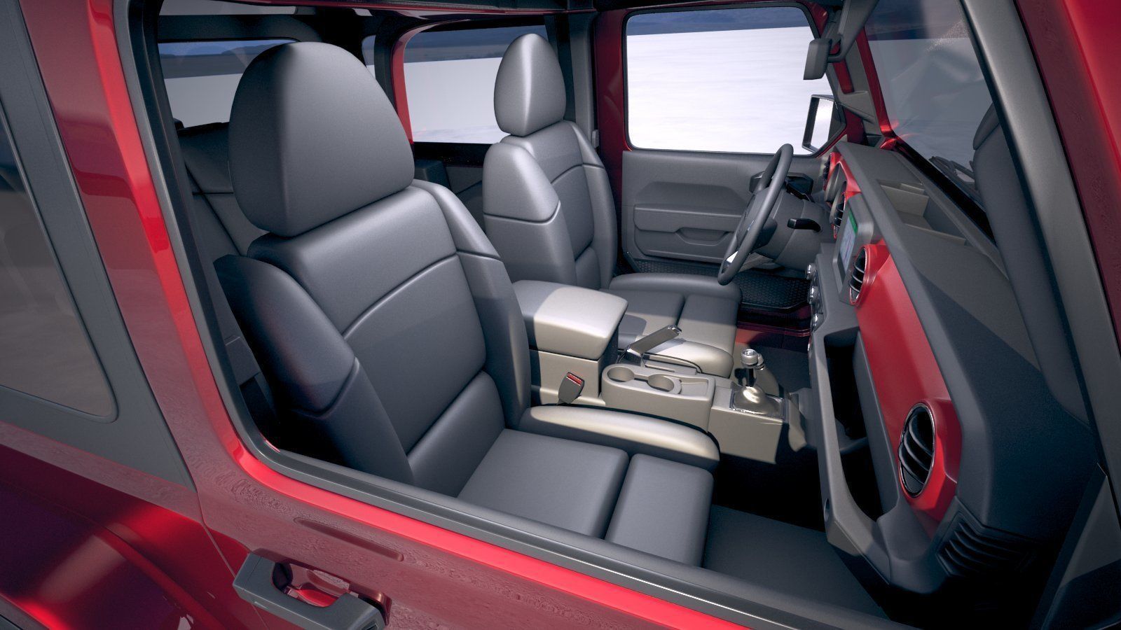 Jeep Wrangler Rubicon SoftTop 2019 3D model_6