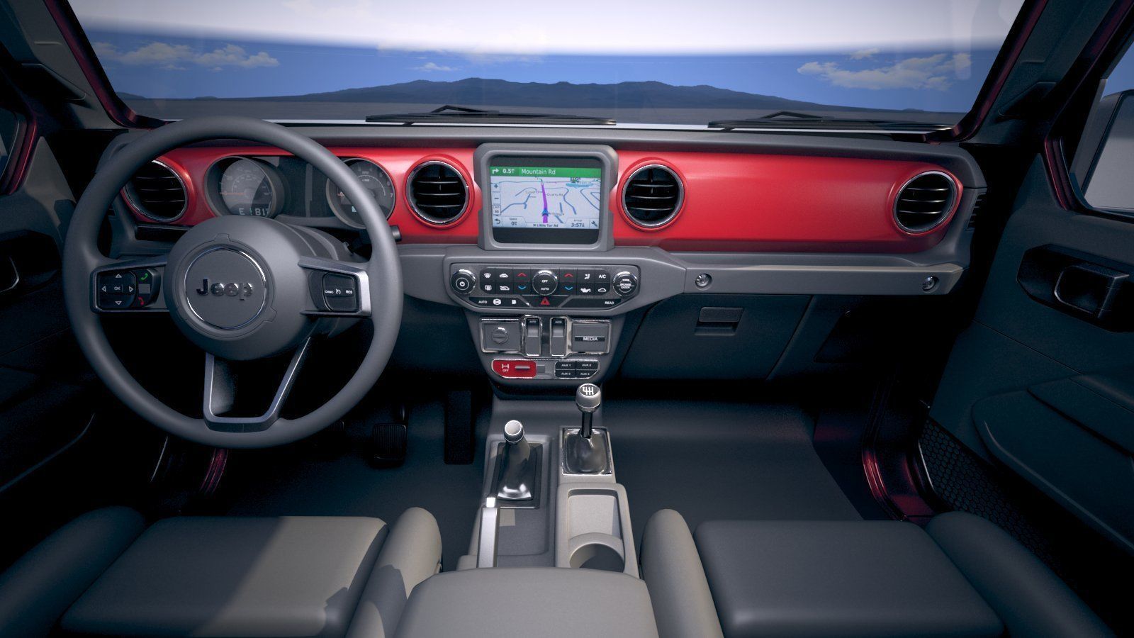 Jeep Wrangler Rubicon SoftTop 2019 3D model_4