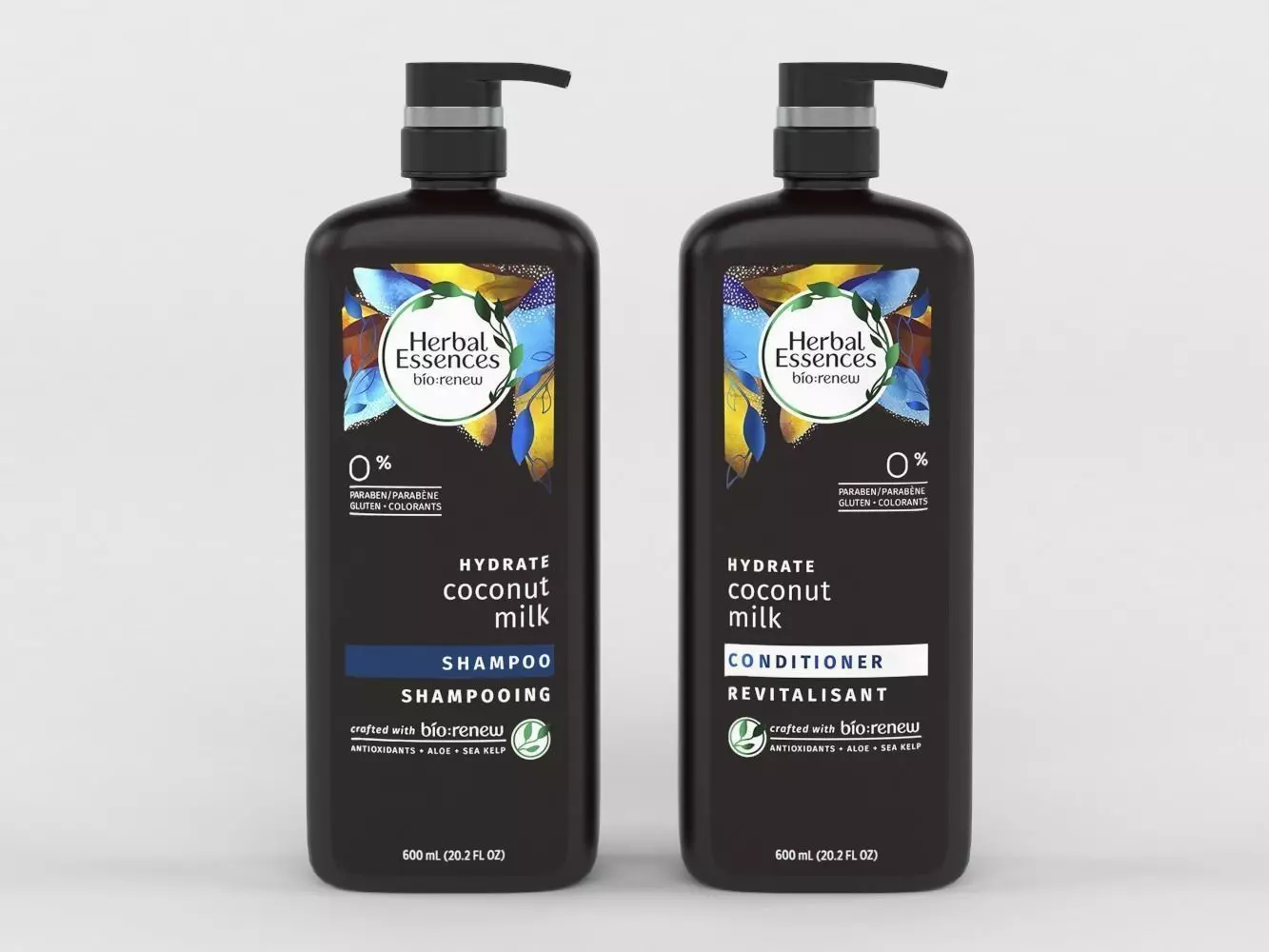 Herbal Essences Shampoo and Conditioner 3D model