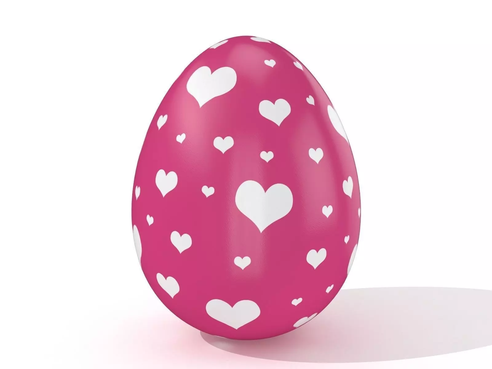 Easter egg N009 Low-poly 3D model_0