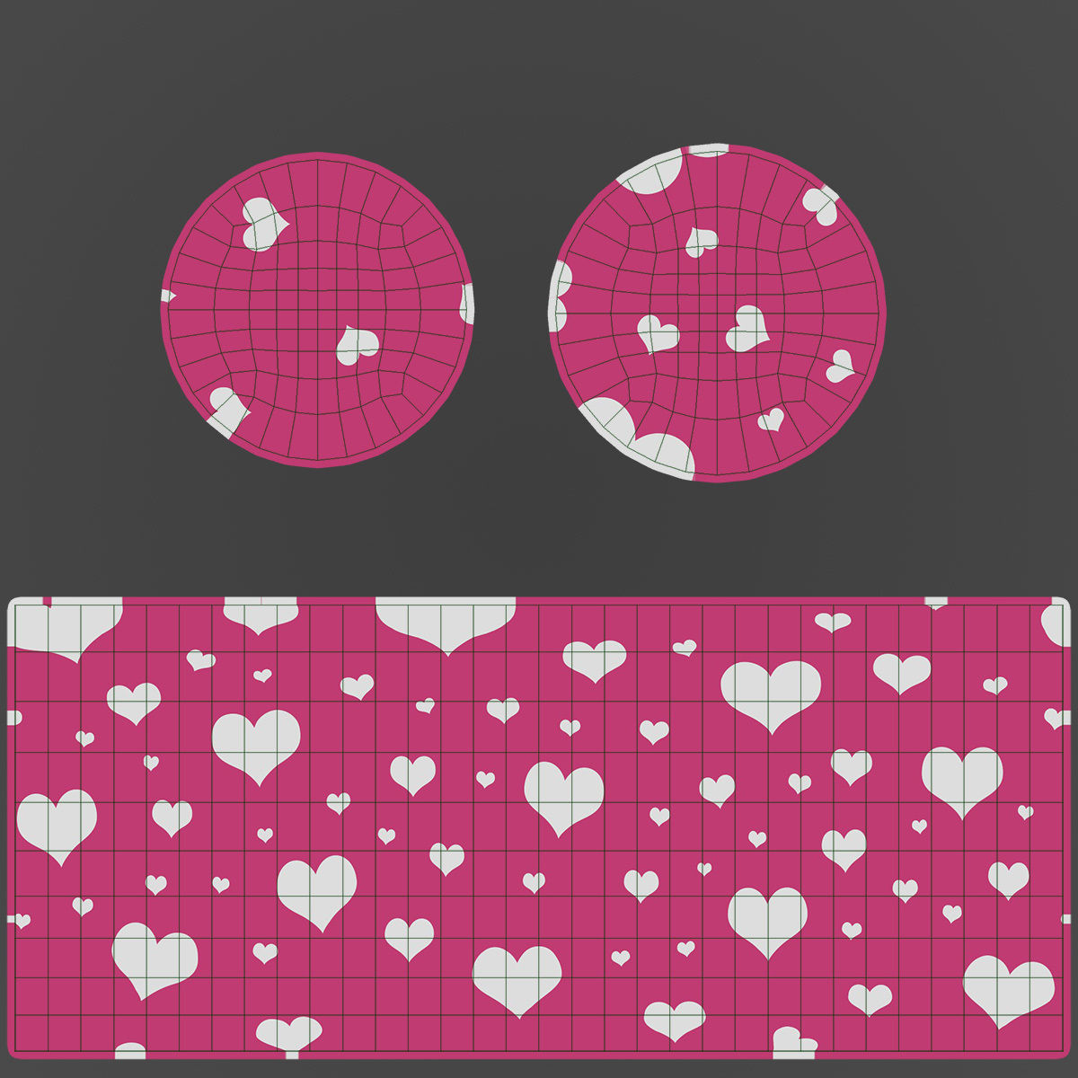 Easter egg N009 Low-poly 3D model_8