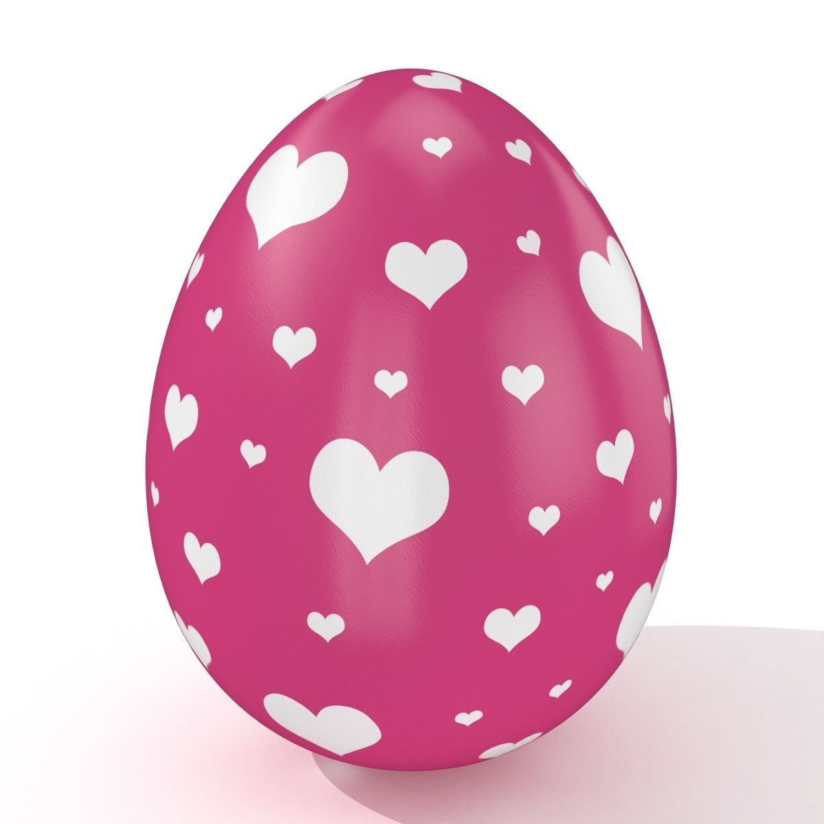 Easter egg N009 Low-poly 3D model_2