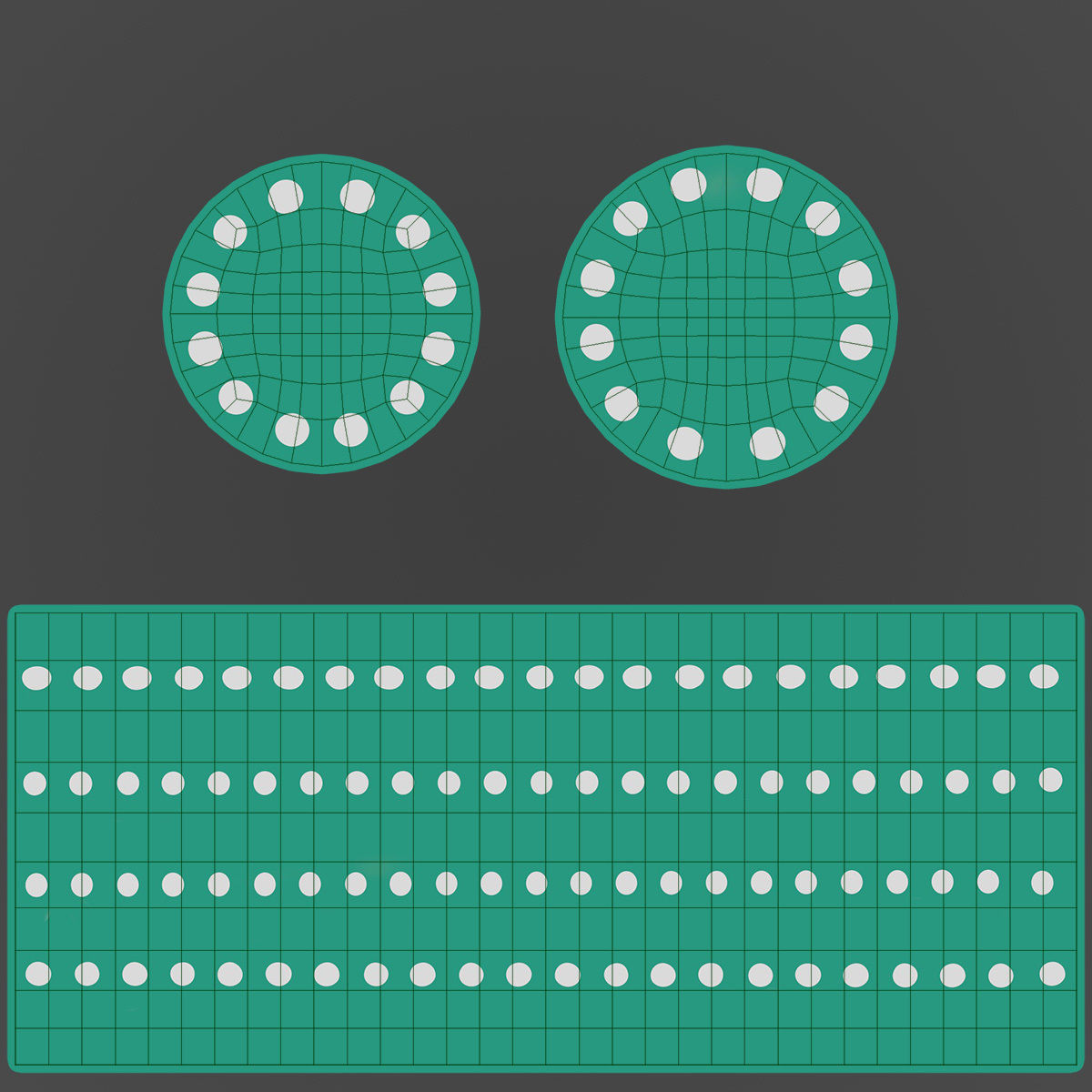 Easter egg N004 Low-poly 3D model_8