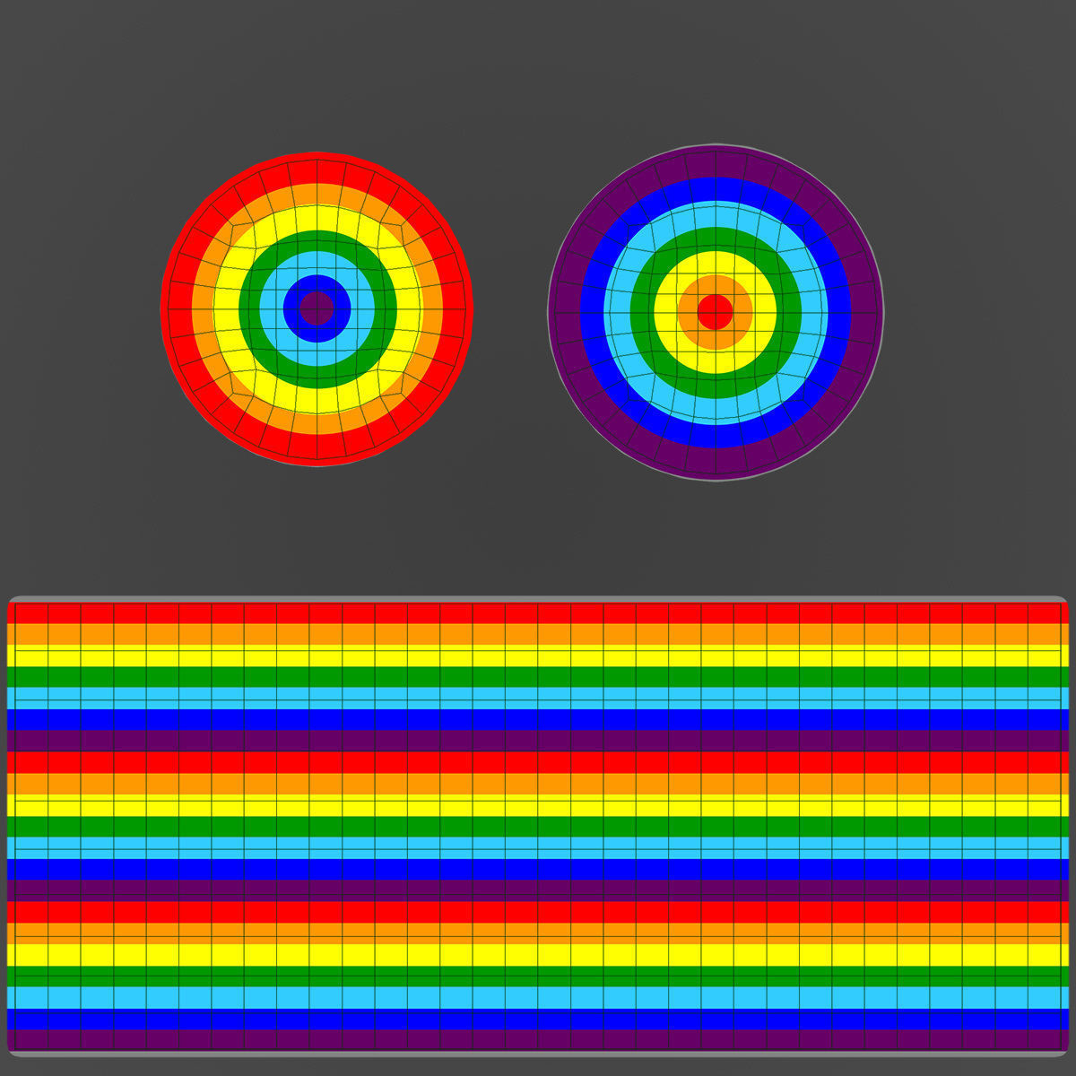 Easter egg N002 Low-poly 3D model_8