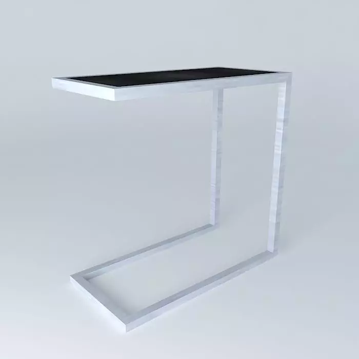 Alfa End Table - Dark Wood - Drafted by Percy Ramos Free 3D model_0