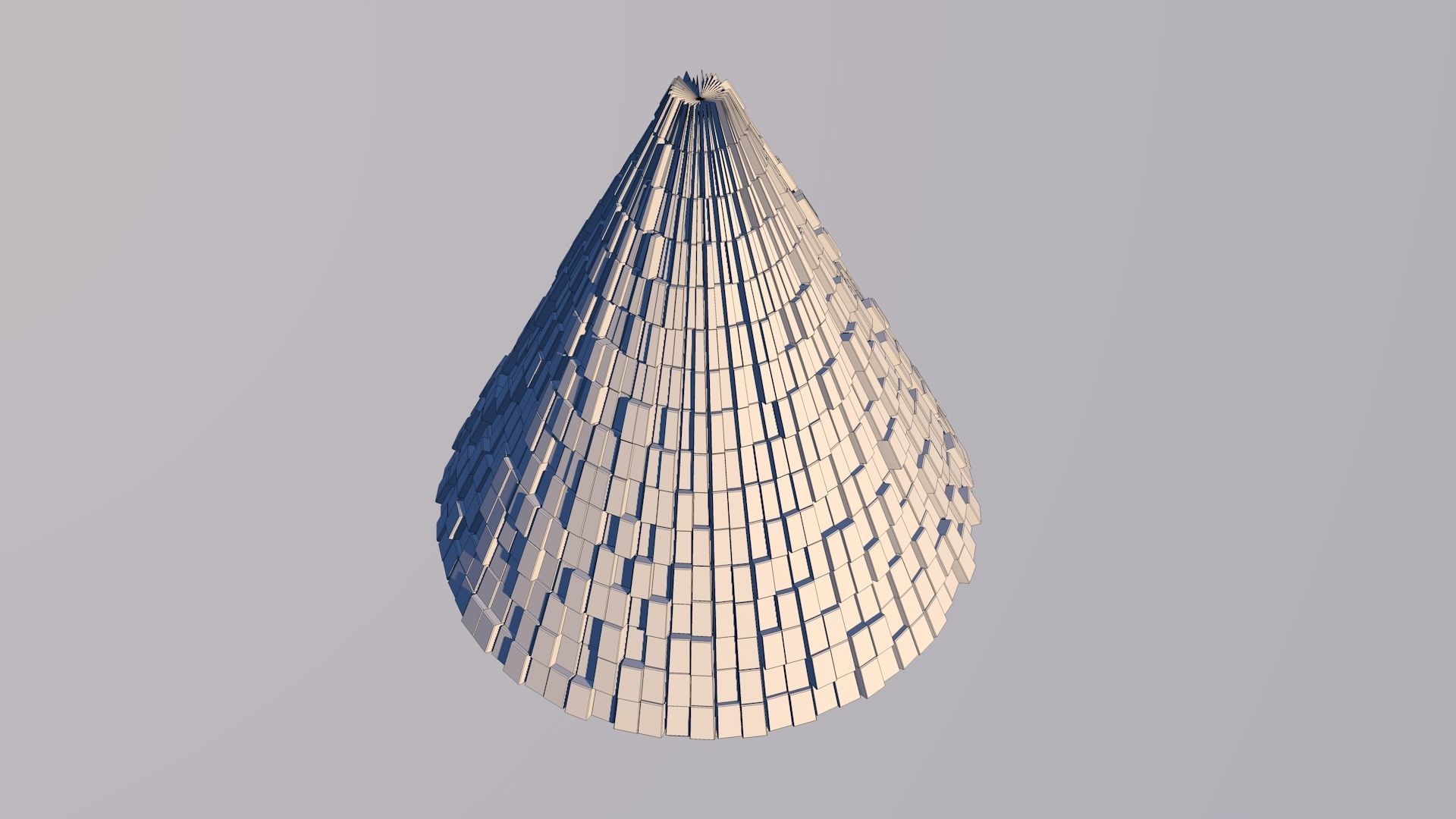 Sci Fi Cone Shape Triangle 3D model 2019 3D model_14