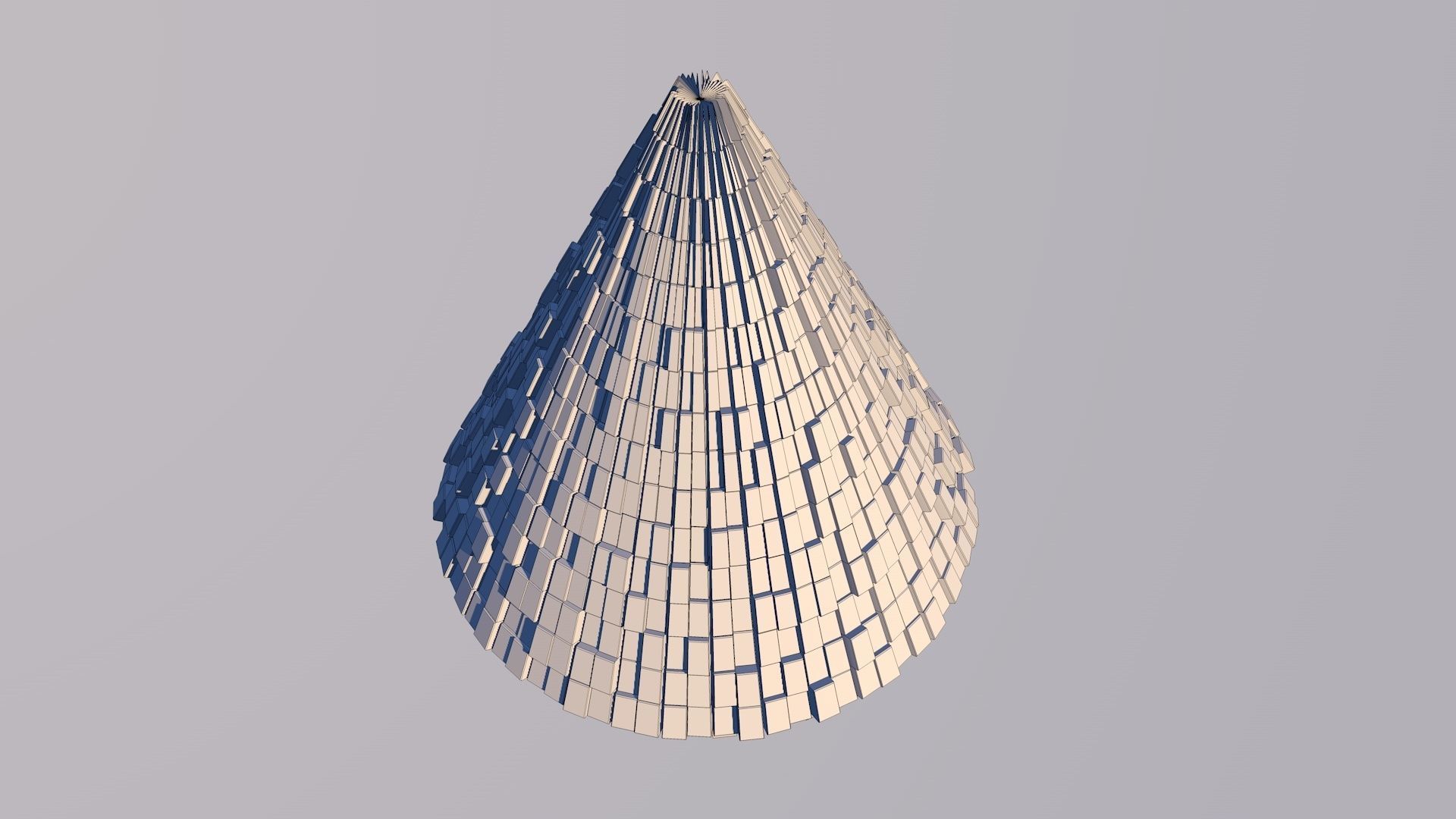 Sci Fi Cone Shape Triangle 3D model 2019 3D model_12