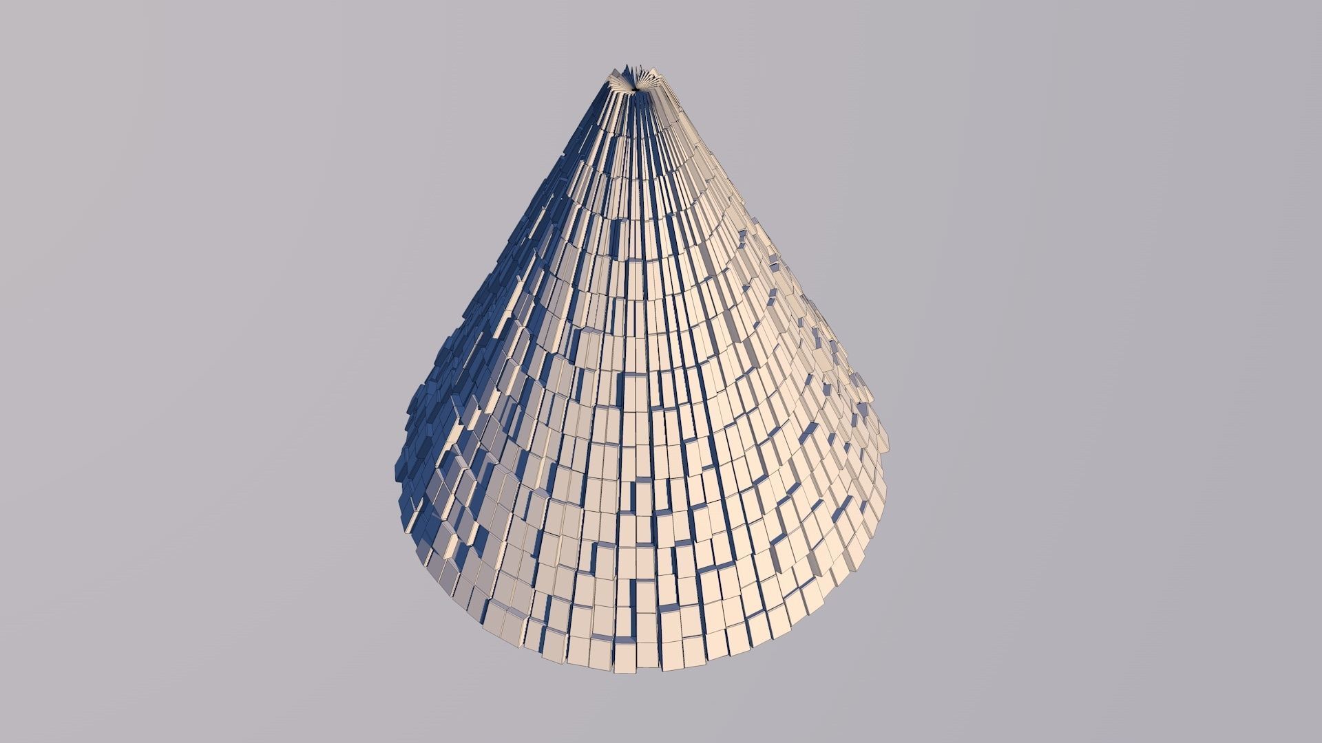 Sci Fi Cone Shape Triangle 3D model 2019 3D model_15