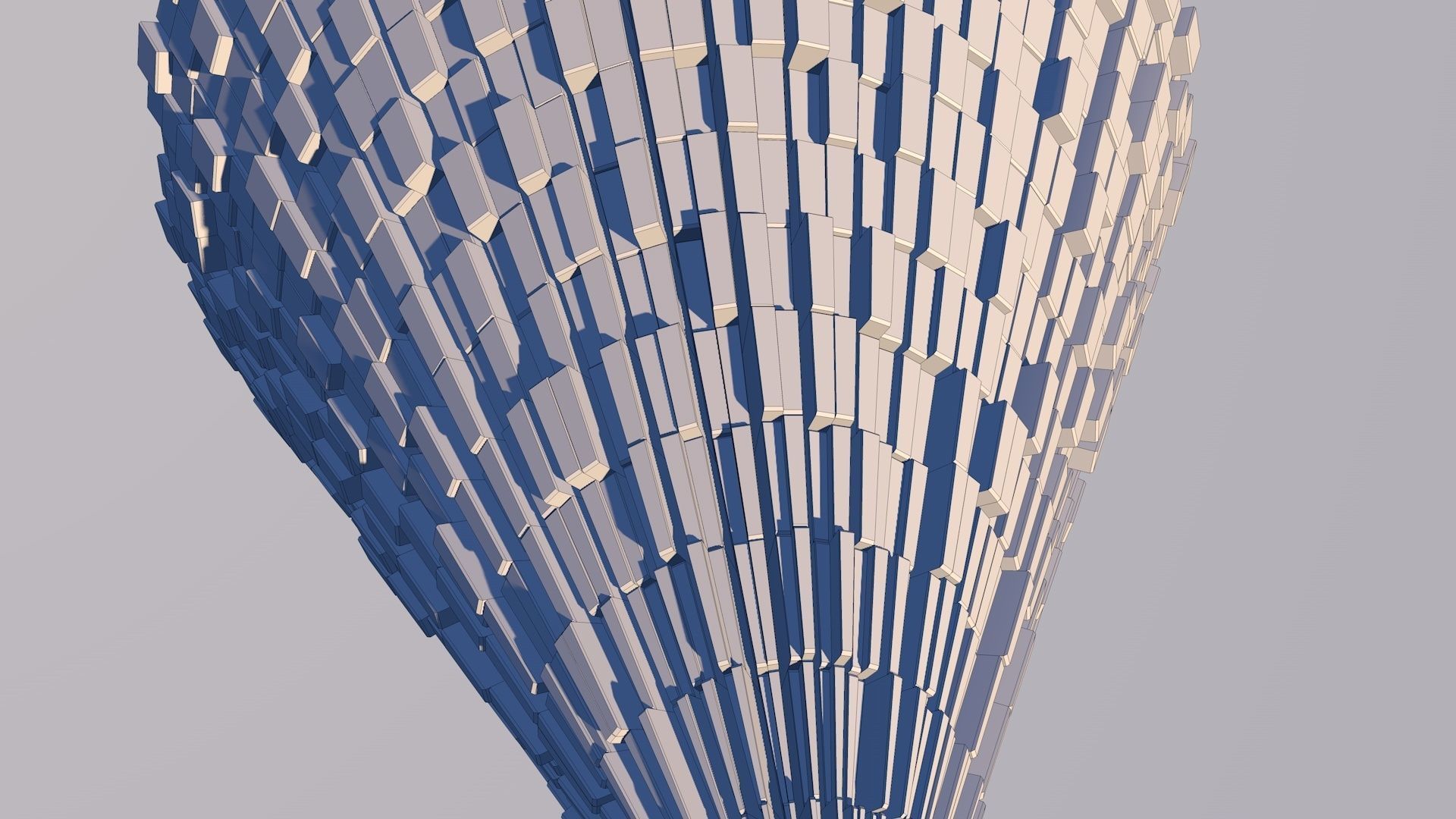 Sci Fi Cone Shape Triangle 3D model 2019 3D model_10