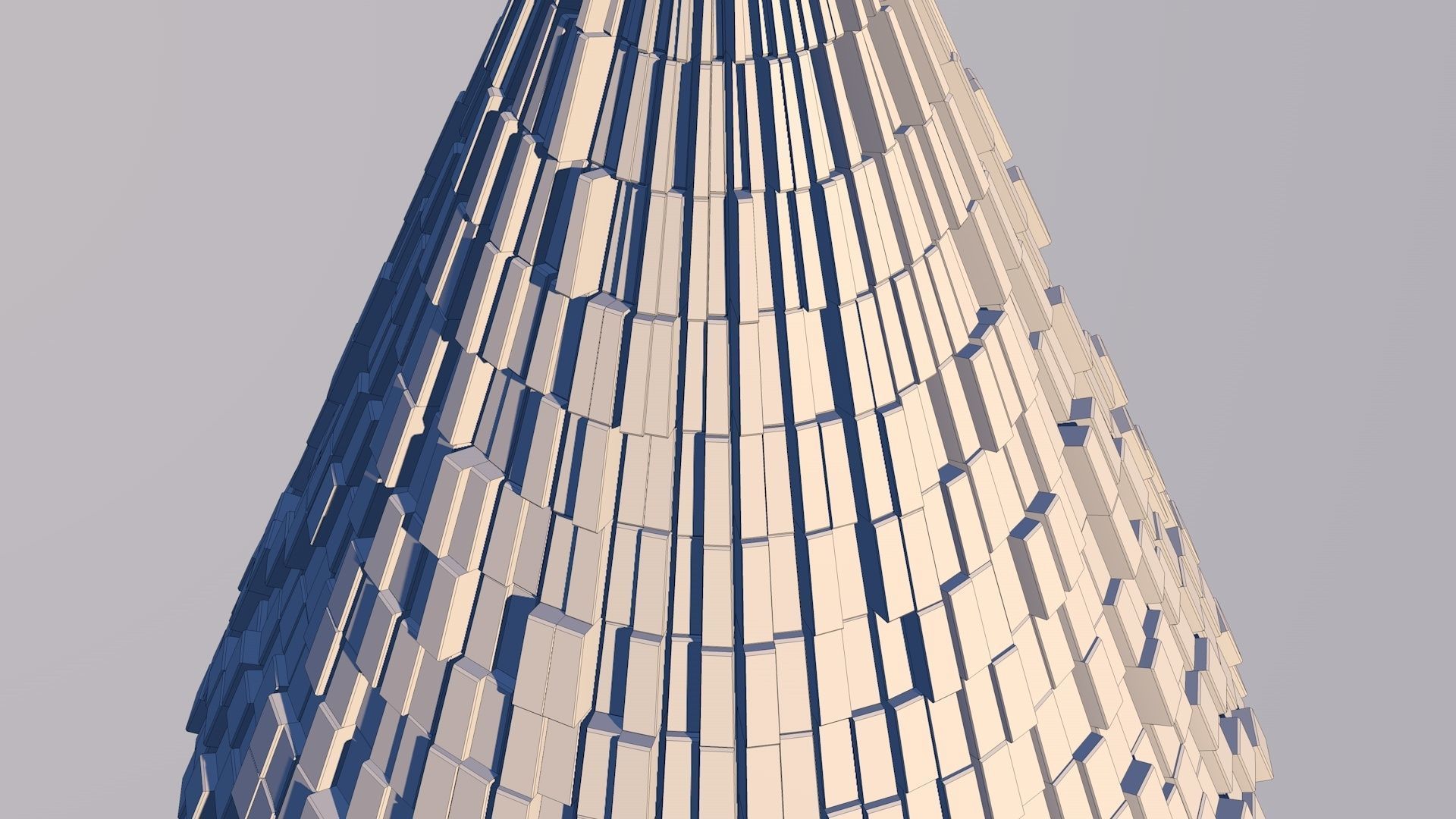 Sci Fi Cone Shape Triangle 3D model 2019 3D model_8