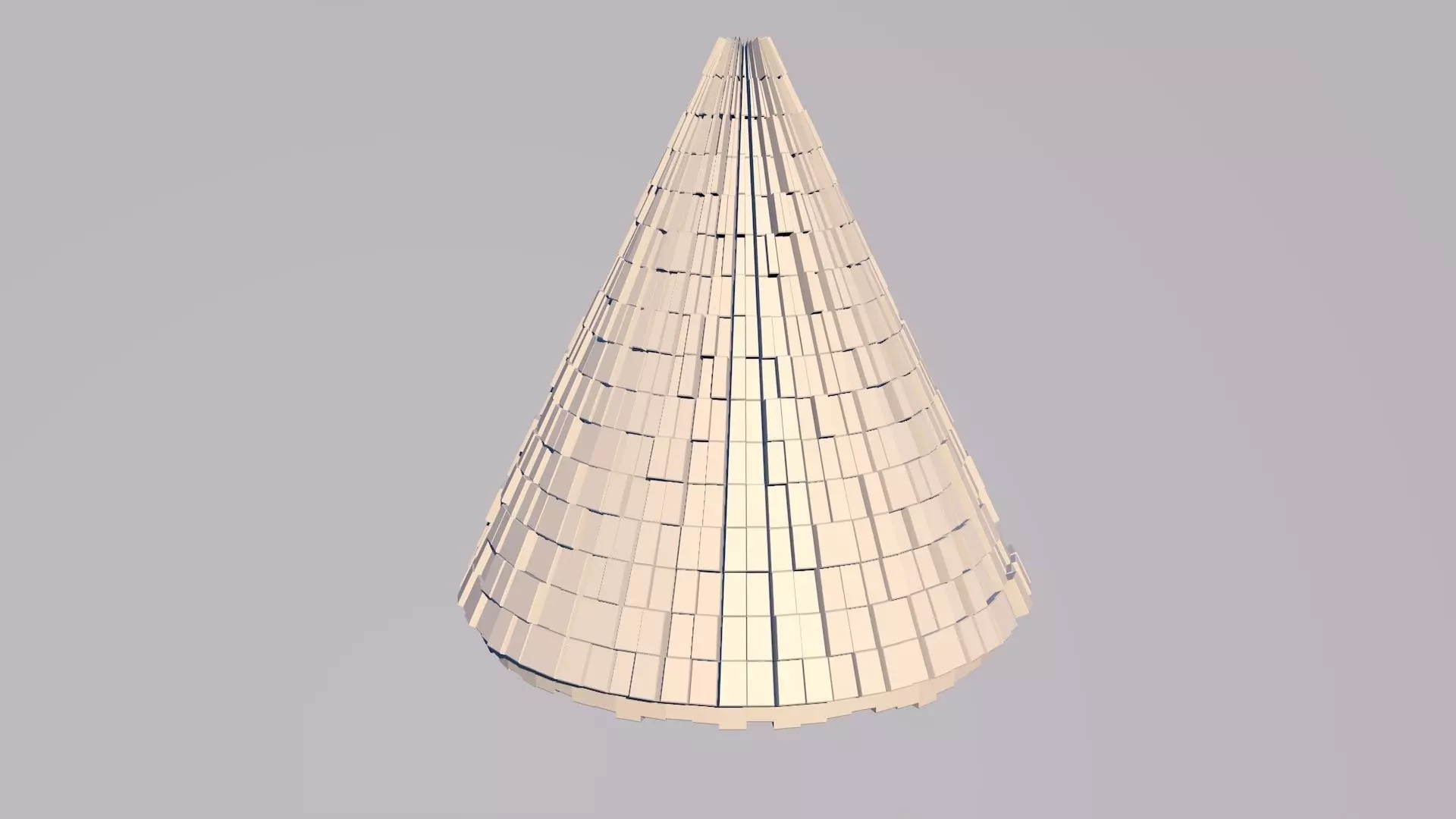 Sci Fi Cone Shape Triangle 3D model 2019 3D model_0