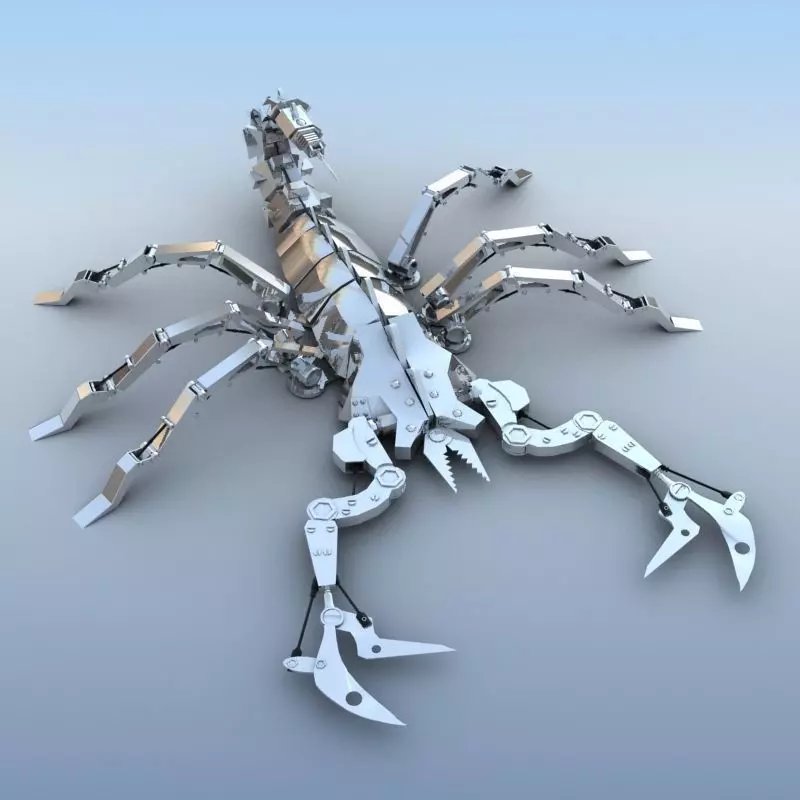 Mechanical Scorpion 3D model_0