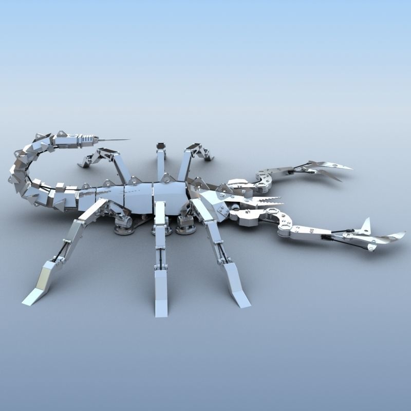 Mechanical Scorpion 3D model_4