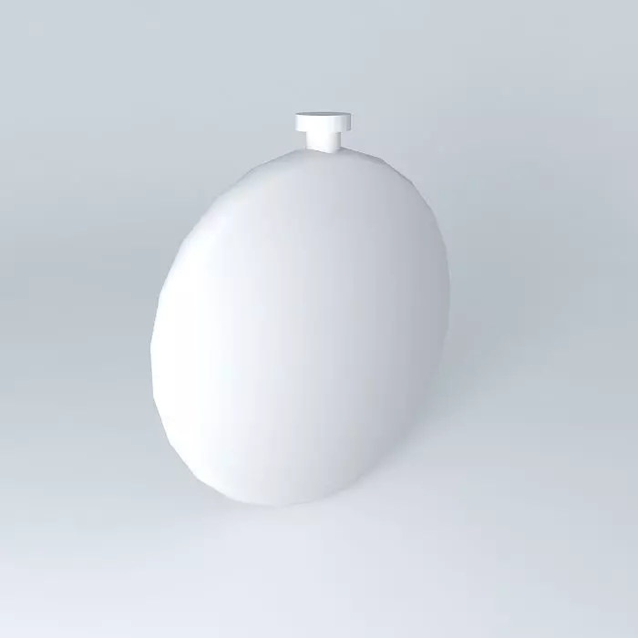 Hip Flask Free 3D model