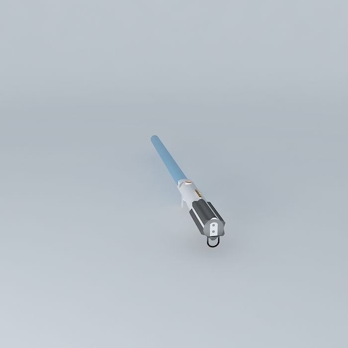 Star Wars Luke ANH LightSaber Free 3D model_2