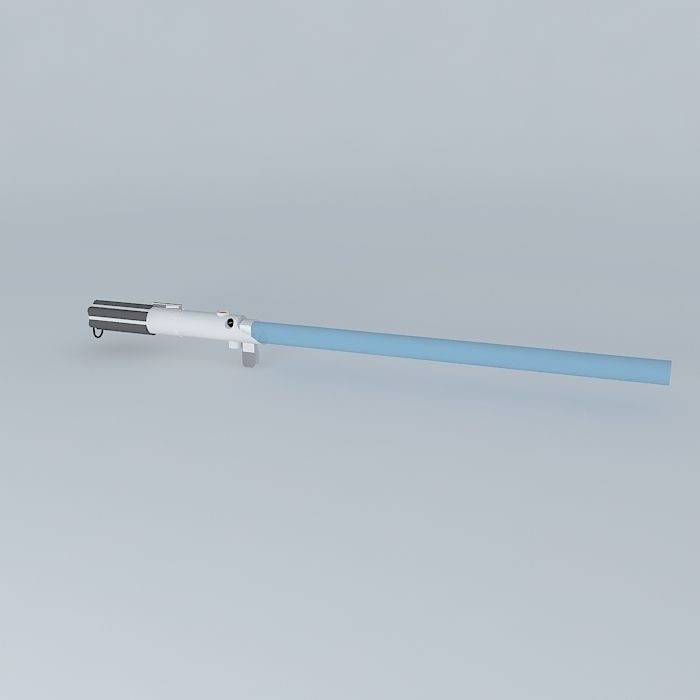 Star Wars Luke ANH LightSaber Free 3D model_1