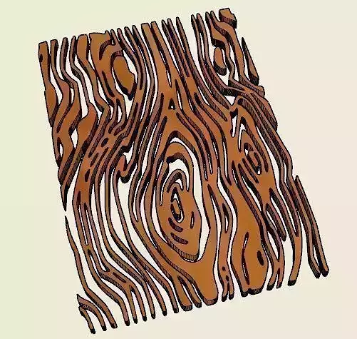 Wood Grain Stencil Set